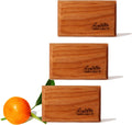 Drift Car Air Freshener - Wooden Deodorizer - Vehicle Odor Remover - Auto Scent Diffuser - Long-Lasting Car Freshening - Grove Scent Refill - Pack of 3 - NO CLIP INCLUDED