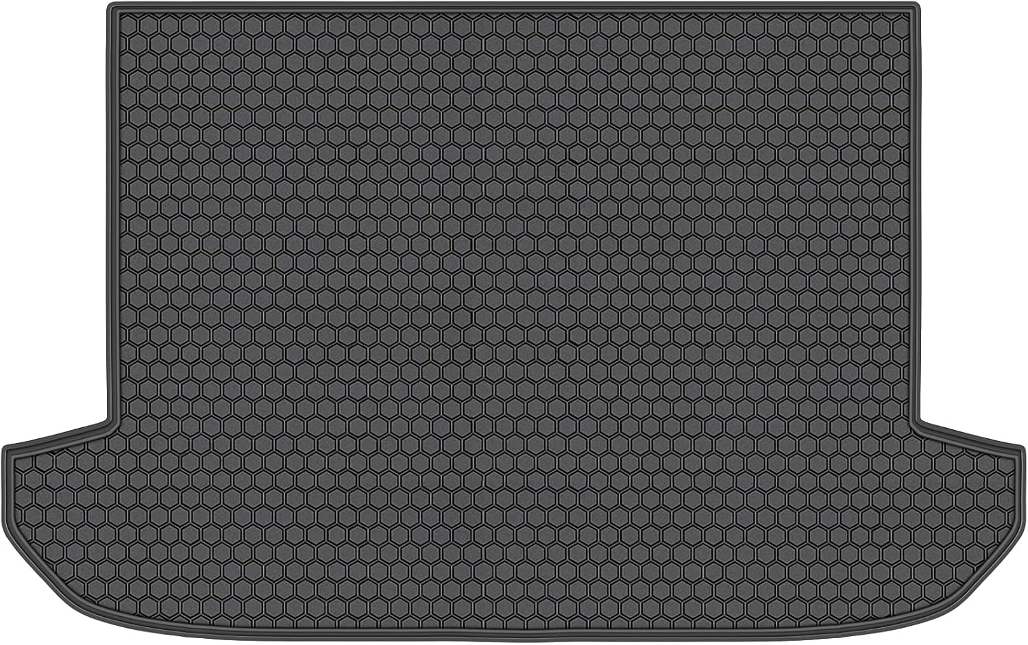 Car Cargo Liner Mat Custom Fit for Kia Sportage 2017 2018 2019 2020 2021 2022 Odorless Washable Rubber Heavy Duty Anti-Slip All Weather Protection Car Trunk Cargo Mat