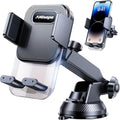 AKESEPE [Thick Cases Friendly [85+LBS Strongest Suction] Phone Holders for Your Car 2025 Upgraded Car Phone Holder Mount Truck Stand for Dashboard Windshield Vent for iPhone Samsung All Phones
