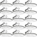 15 Pack 100W UFO Led High Bay Light,IP66 Waterproof,120VAC,15050LM 5000K Daylight Area Lighting,450W MH/HPS with Plug Commercial Bay Lighting for Warehouse/Shop/Workshop/Barn/Gym/Factory