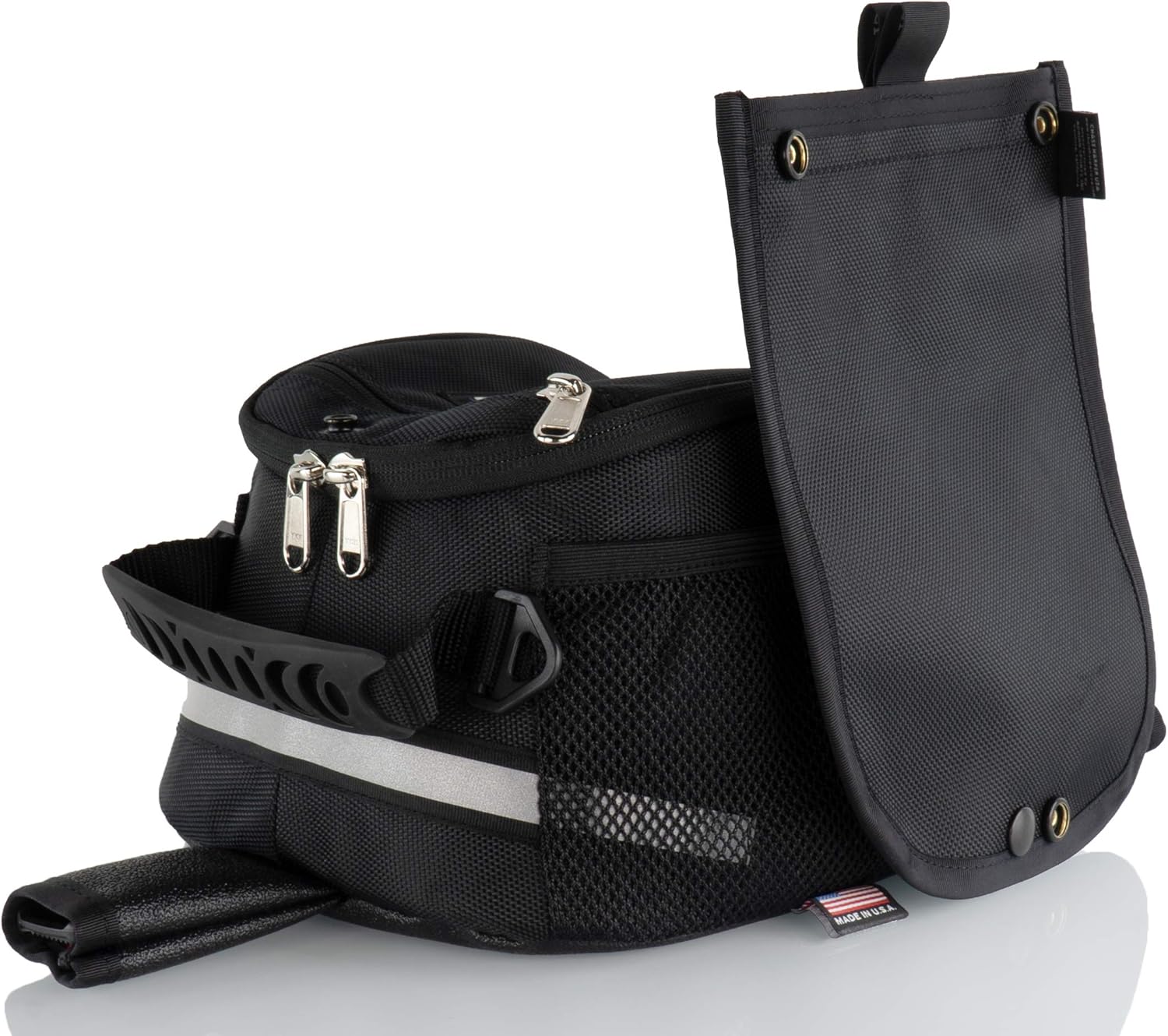 409M Magnetic Tank Bag - Water-Resistant, Tear-Resistant, Industrial Grade Ballistic Nylon with Anti-Scratch Rubberized Polymer Bottom, Super Strong Neodymium Magnets