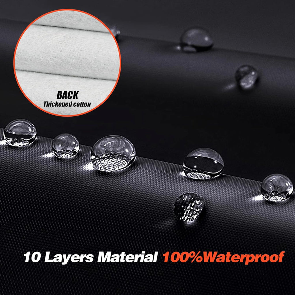 Subaru Ascent Car Cover 100% Waterproof All Weather, Gift with Towel, 10 Layers SUV Car Cover Custom Fit 2018-2025 Subaru Ascent, Full Exterior Covers Rain Sun UV Protection with Door Zipper.