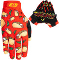 Saints of Speed Dirt Bike Gloves – Motocross, Mountain Bike, Motorcycle, BMX, Jetski, Sim, Karting, Airsoft, Paintball, Driving & Racing Bike Gloves + Phone & Touch Screen Capable