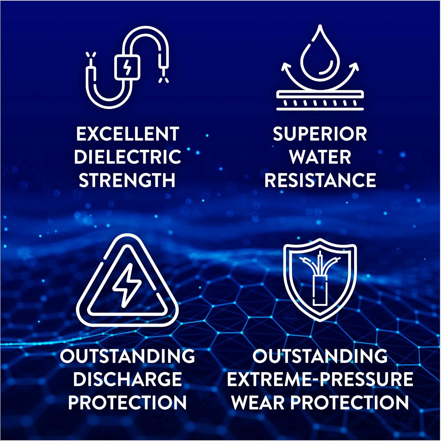 Dielectric Grease, 4-Pack 1oz Tube | Waterproof for Electrical Connectors, Switches, and Sensors | Safe High Temp & Multipurpose Electrical Grease