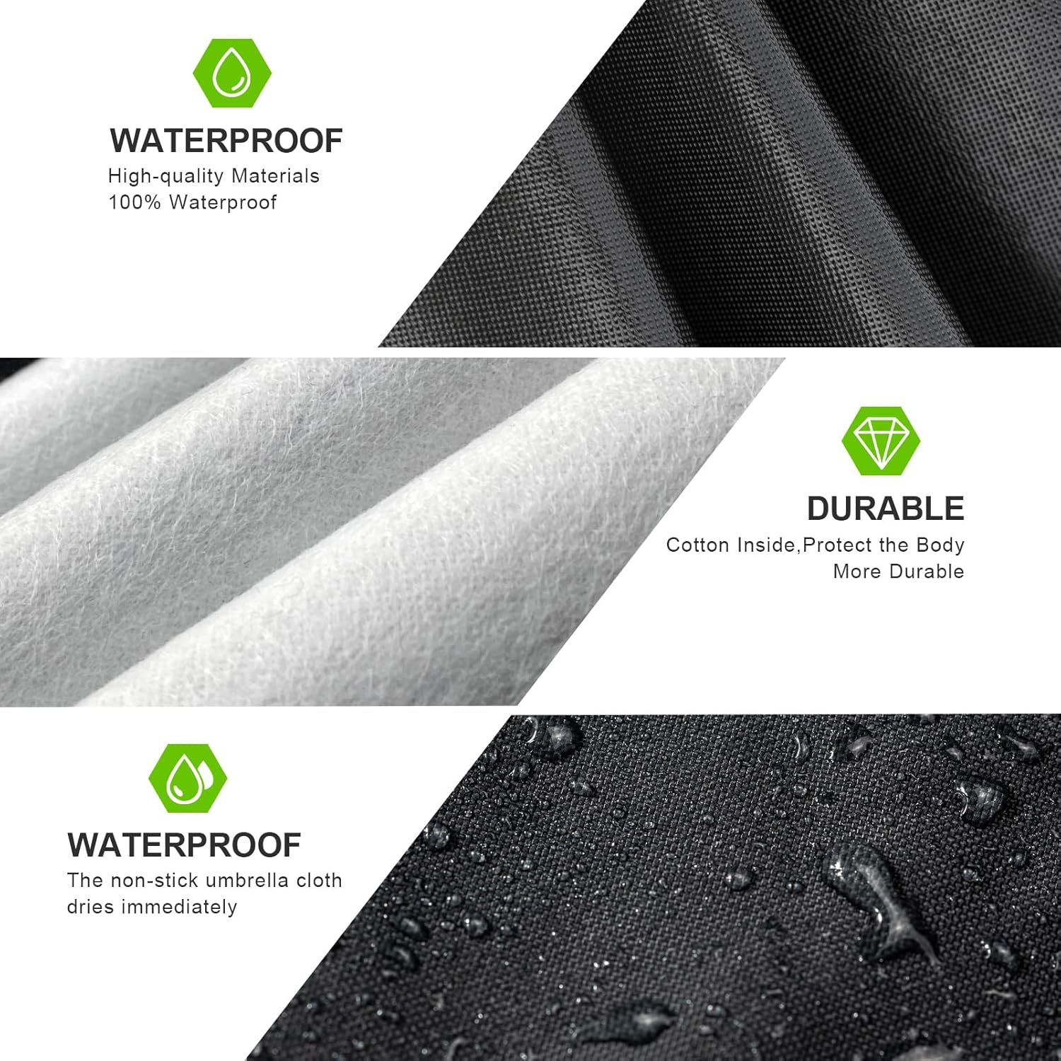 KouKou SUV Car Cover Waterproof All Weather, 7 Layers Outdoor Jeep Car Covers for Automobiles Rain Snow UV Protection, Universal Fit BMW X5, Ford Explorer, Acura MDX, ect.(Length 191-201 inch)
