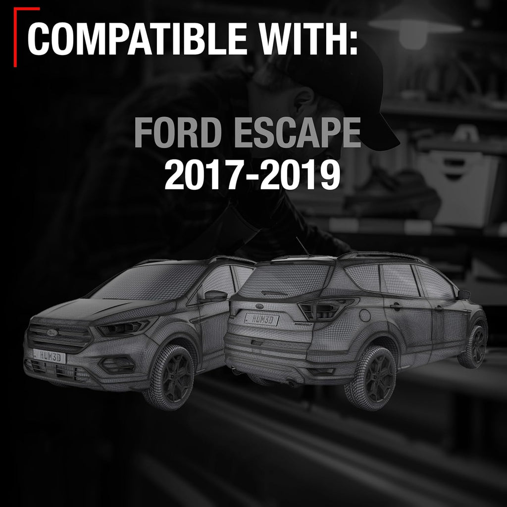 T1A Car Parking Sensors - Compatible with 2017-2019 Ford Escape - Front or Rear Bumper Parking Aid Sensor, Backup Reverse Parking Assist Kit - OEM EM2Z15K859C, 684-106, FO1078101