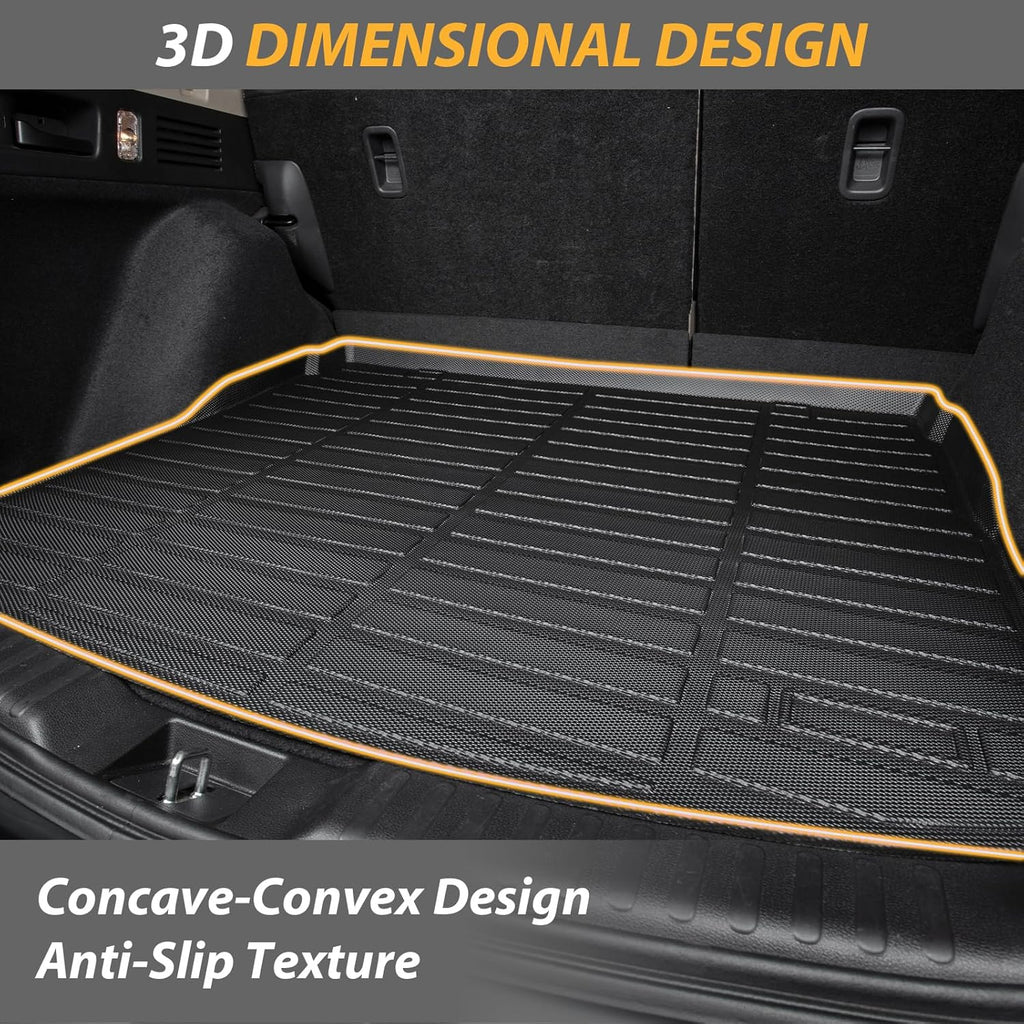 AIPOIL® Floor Mats & Cargo Liner Set for 2019-2025 Ascent 7/8 Passenger | All-Weather | Easy to Clean | All-Round Protection丨Full Set Automobile mats Accessories.