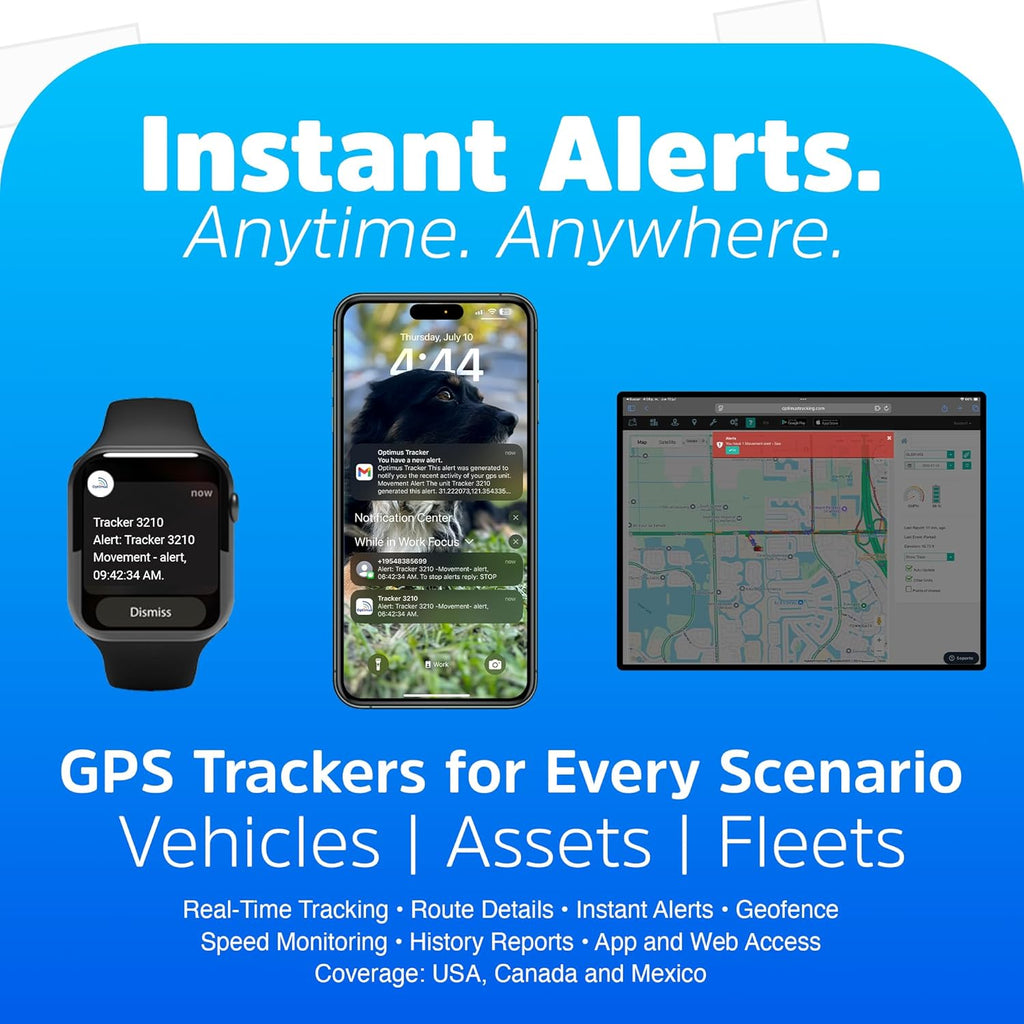 Optimus GV50MA Wired GPS Tracker for Cars and Trucks