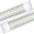 20 Pack, LED Shop Light, 8FT 144W 14500LM 6000K, Cold White, U Shape, Clear Cover, Hight Output, Linkable Shop Lights, T8 LED Tube Lights, LED Shop Lights for Garage 8 Foot with Plug