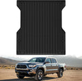 OEDRO Truck Bed Mat Fit for 2024 2025 Toyota Tacoma 5FT, TPE All Weather 2024 Tacoma 5FT Heavy Duty Pickup Bed Liner Accessories, Black