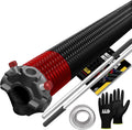 Garage Door Torsion Spring 225x1.75x31 Includes 1” Steel Bearing, Gloves, Manual, and Winding Bars for Right Side of Garage Door Precision E-Coating 5-Year Warranty Min. 30,000 Cycles (Black Cone)