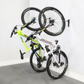 WheelRest Bike Hook, No-Lift Garage Bike Wall Mount 75lbs Max Load, Fits all bikes, Vertical Bicycle Storage Rack, Adjustable Bike Hanger for MTB, Road, eBike, 2 Pack