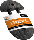 Speed Bump - Rubber Speed Hump Modular Interlocking Design - by Xpose Safety (Endcap)