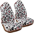 Car Seat Cover Protector Front Seats,for Gym Workout,Running,Swimming,Beach and Hiking,Waterproof Sweat Towel Bucket Seat Covers for Cars SUV Trucks (Leopard Print, 2Pcs)