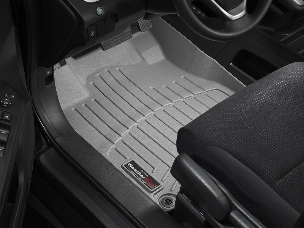WeatherTech Custom Fit FloorLiners for Honda CR-V, CR-V Hybrid - 1st & 2nd Row (441780-1-2), Black