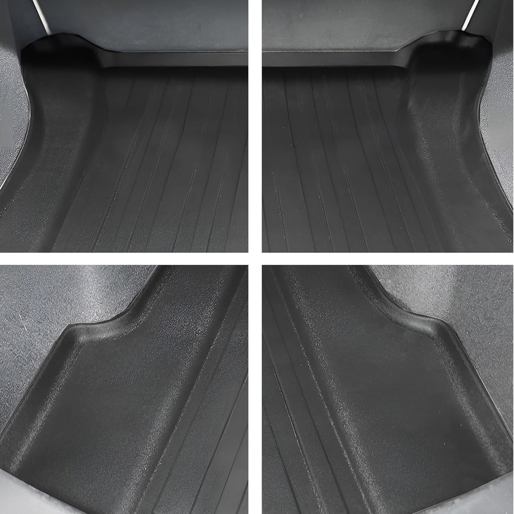 Premium Cargo Liner for Teslа Model 3 AWD Long Range RWD 2017-2019 - 100% Protection - Custom Fit Car Trunk Mat - Easy-to-Wash & All-Season Black Cargo Mat - 3D Shaped Laser Measured Trunk Liners