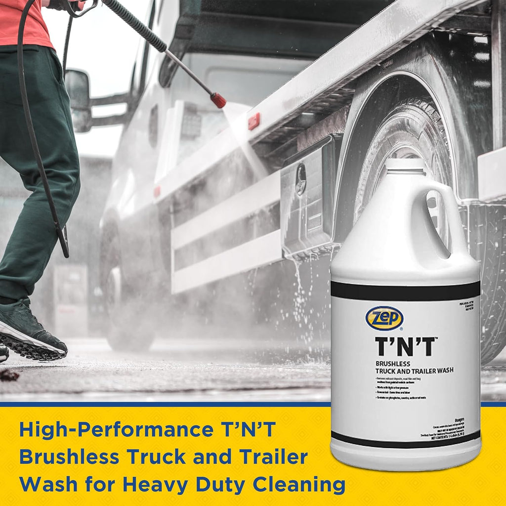 Zep T'N'T Truck and Trailer Wash - 1 Gallon (Case of 4) - 37624