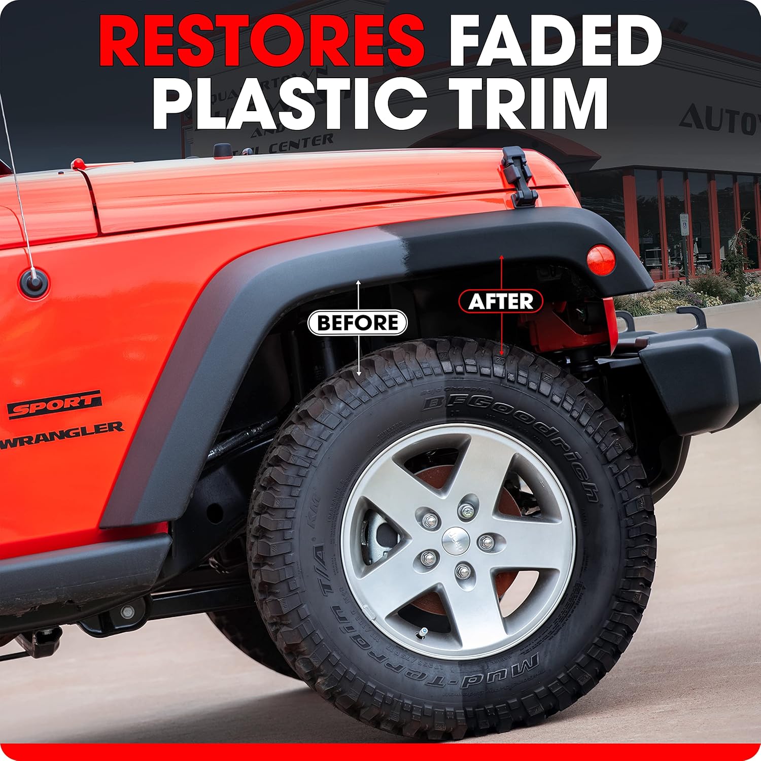 Swift Tire Dressing (1 Gallon) – Long Lasting High-Gloss Tire Shine Gel w/No Sling | Restores Rubber, Plastic & Vinyl | Water-Based w/UV Protection | Fast Cure Time!