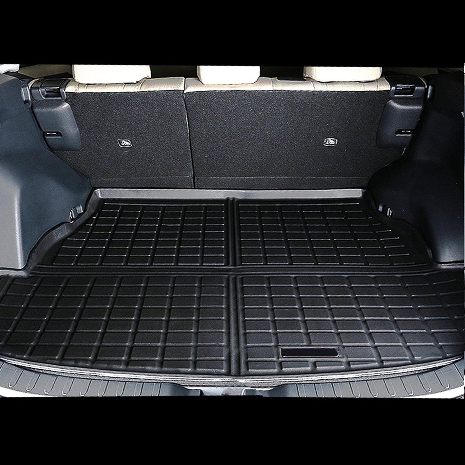Vanseno Compatible for 2019-2025 Toyota Rav 4 Floor Mats & Cargo Liners Car Trunk Mats Rubber Mat All-Weather Protection for 2019 2020 2021 2022 2023 2024 2025 Rav 4 Accessories (No Hybrid)