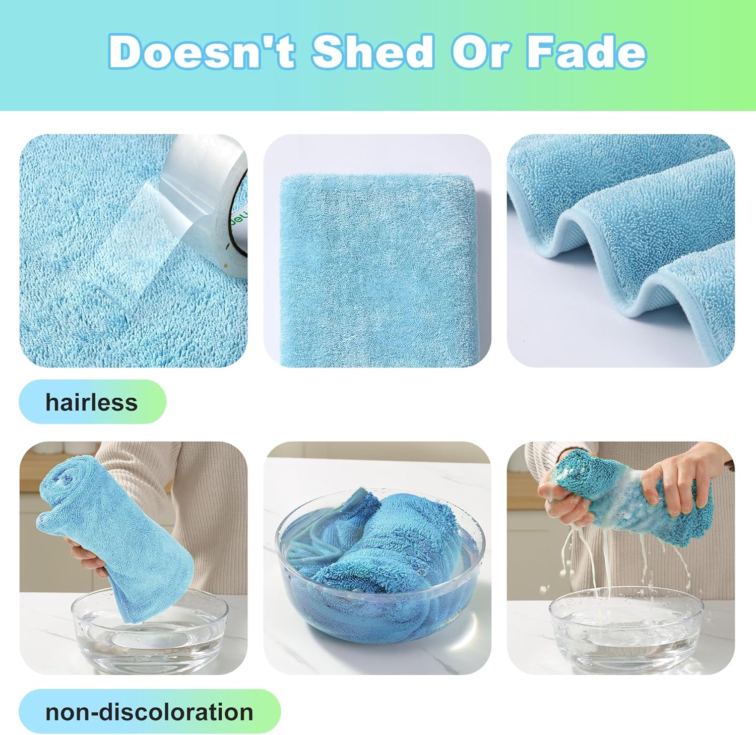 JOYMOOP Microfiber Towels for Cars, 3 Pack 35.4" x 23.6" Car Drying Towel, Blue Reusable Car Towel, Quick Drying Car Microfiber Cleaning Cloth for RVs, SUVs, Trucks