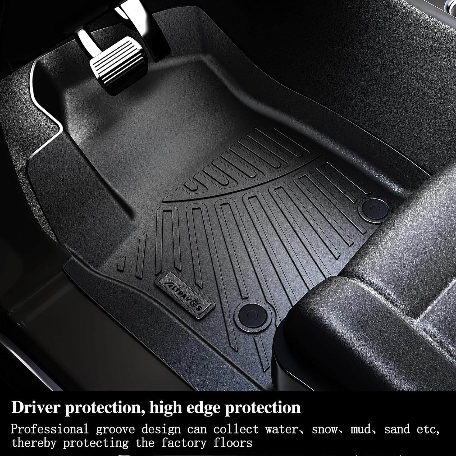 Floor Mats & Cargo Liners for 2025 Nissan Murano TPE All Weather Protection Car Floor Mats with Trunk Mat Accessories