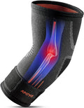 APOYO Elbow Brace for Tendonitis and Tennis Elbow, Compression Sleeve for Arthritis, Workouts, Reduce Joint Pain During Fitness Activity (XX-Large)