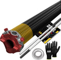 Garage Door Torsion Spring 250x2x32 Torsion Springs for Garage Door Repair Right Hand Wound Replacement for Left Side of Garage Door with 1" Steel Bearing, Gloves, Manual and Winding Bars (Red Cone)