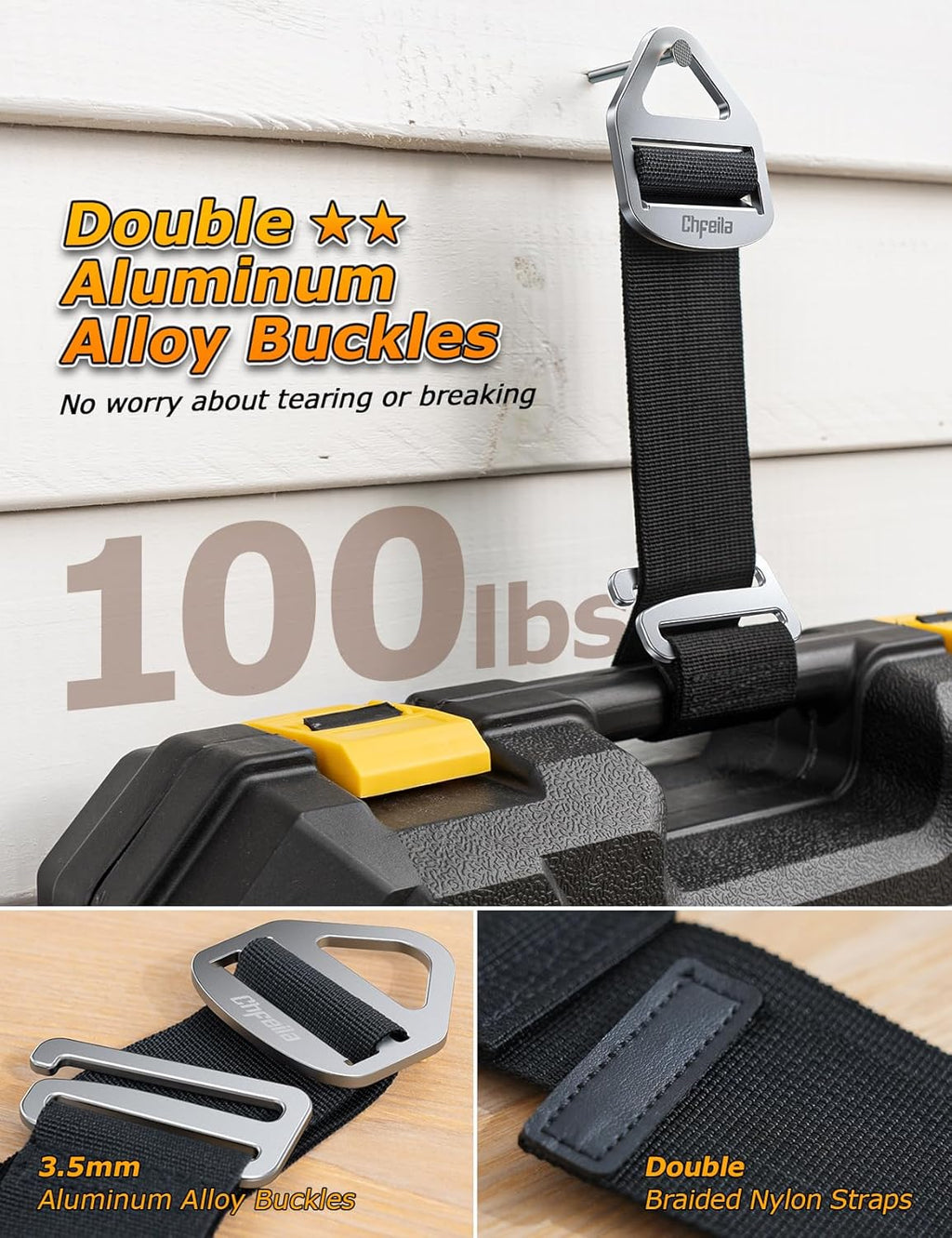 10 Pack One Hand Operation [1s Tighten by Gravity] Adjustable Extension Cord Organizer Holder, Hose Rope Storage Straps Wrap for RV Shed Workshop Garage Organization, Gadgets Tools Gifts for Dad Men