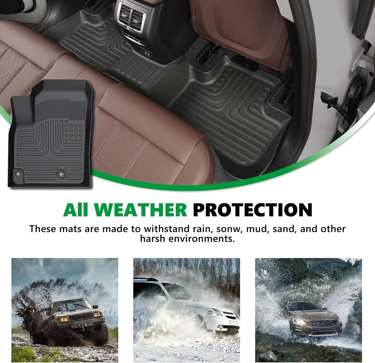 for Lexus NX Floor Mats 2021 2020 2019 2018 2017 2016 2015,Car Mats for Lexus NX NX300/NX300h/NX200t All Weather Floor Mats Cargo Liner Accessories 2015-2021