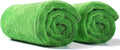 JOYMOOP Car Dry Towel, Quick Drying, Medium Size, Microfiber Cleaning Cloth, Green, 35.4 x 23.6 Inches, 2 Pack for Boates, RVs, SUVs, Trucks, Cars