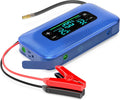 HALO Bolt Ultimate 3 Portable Car Battery Jump Starter | 130 PSI Air Compressor, 55.5Wh USB Power Bank, Large Display, Emergency Floodlight & Charger, Jumps Cars SUVs & Trucks, Inflates Tires — Cobalt