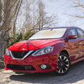 Sun Shade for Sentra Sedan Windshield Sunshades for 2014-2018 2019 Nissan Sentra Sedan Accessories Windshield Cover Foldable Front Window Shields Sun Visor Protector Blocks UV Rays Keep Vehicle Cool