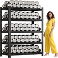 3500 LBS Garage Shelving Heavy Duty 5-Tier Adjustable Storage Shelves Unit,71''H Metal Utility Rack Shelf for Industries, Warehouses, Basement,Black (71.2''H x 35.4''W x 13.8''D)