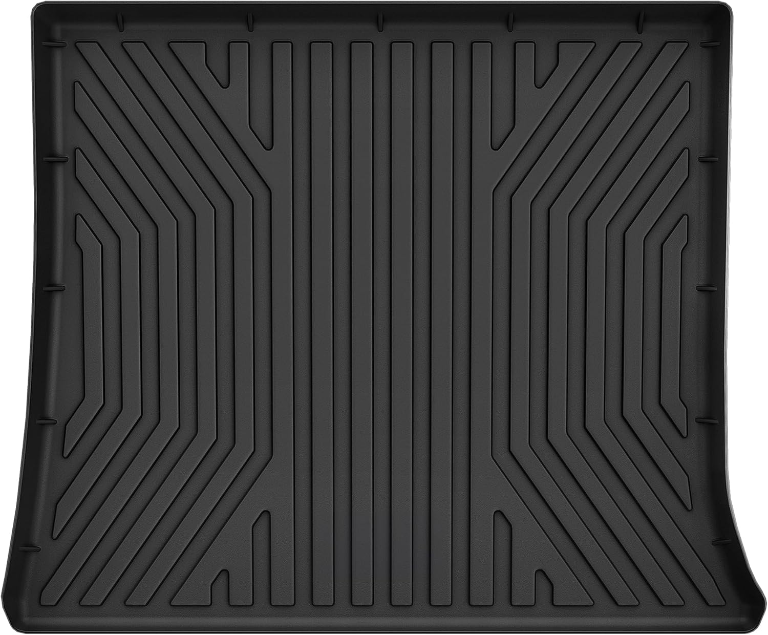 OEDRO Cargo Trunk Liner Fit for 2010-2017 Chevrolet Equinox/GMC Terrain, All Weather Custom Fit Anti-Slip Cargo Mat, Black