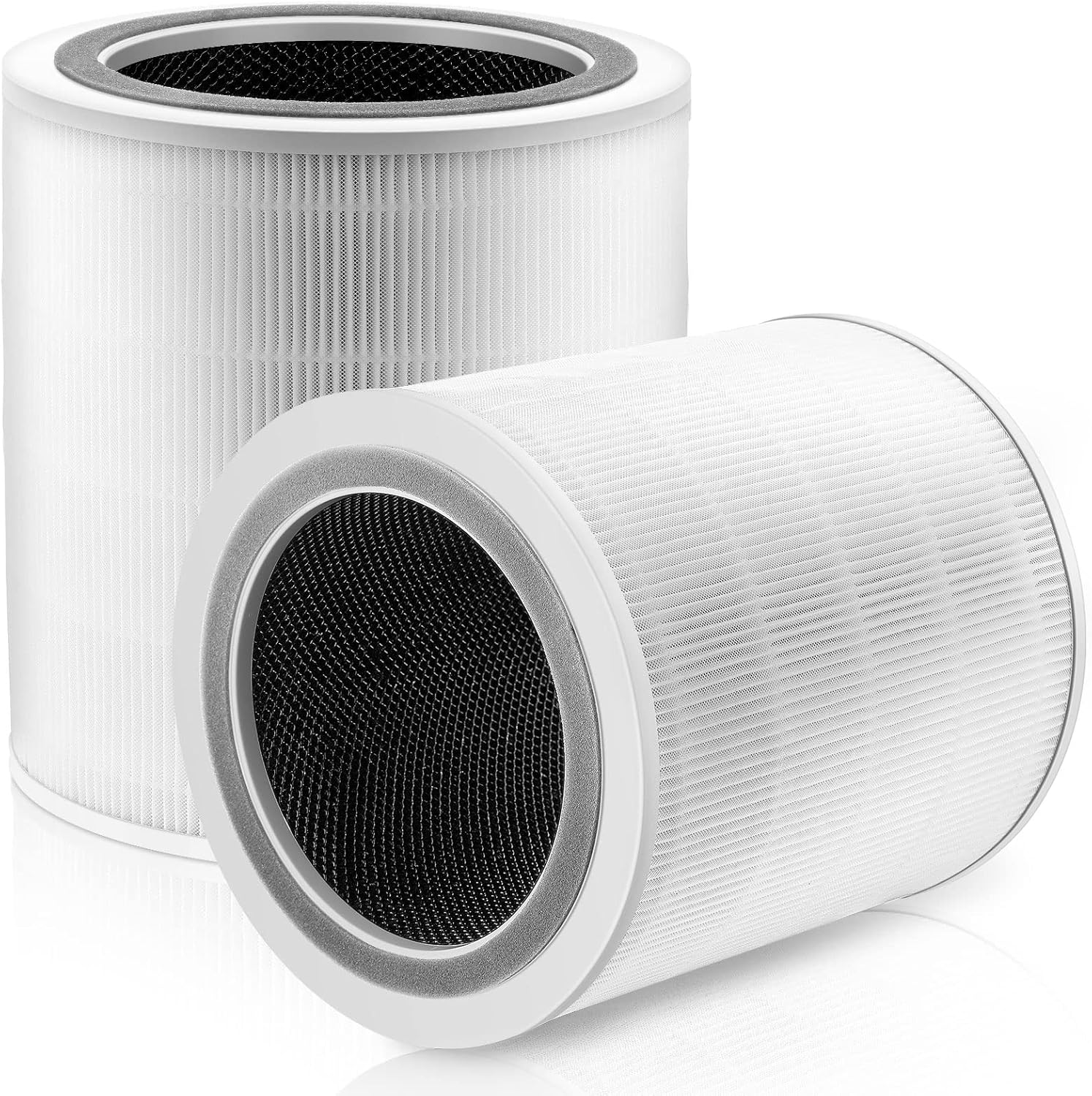 Core 400S Replacement Filter for LEVOIT Core 400S Core 400S-P Smart WiFi Air Purifie-r, Core 400S-RF 3-in-1 True HEPA Activated Carbon Filter, LRF-C401S-WUS, 2 Pack