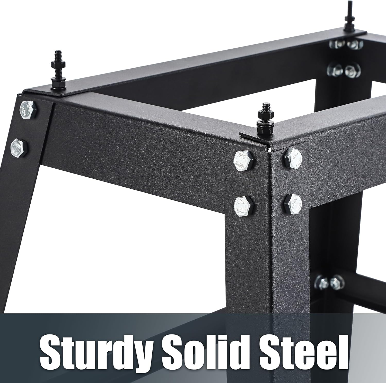 Professional Stand for 10" Band Saw – Lightweight & Durable, 12.5 lbs Heavy-Duty Steel Stand with Non-Slip Feet for Stability