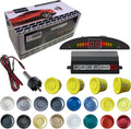 Parking Sensor Kit Backup Sensor Kit Reverse Sensor for Car 16 Color Options for Probes Adjustable Alarm Volume Professional Sensore de Reversa para Carro Safe Driving Assistant（Yellow）