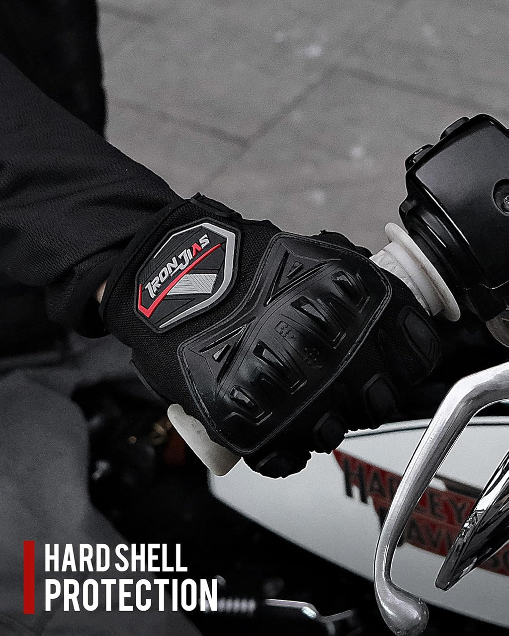 BORLENI Motorcycle Riding Gloves Touch Screen Full Finger Glove Motocross Road Racing Bike Outdoor Sports for Women Men