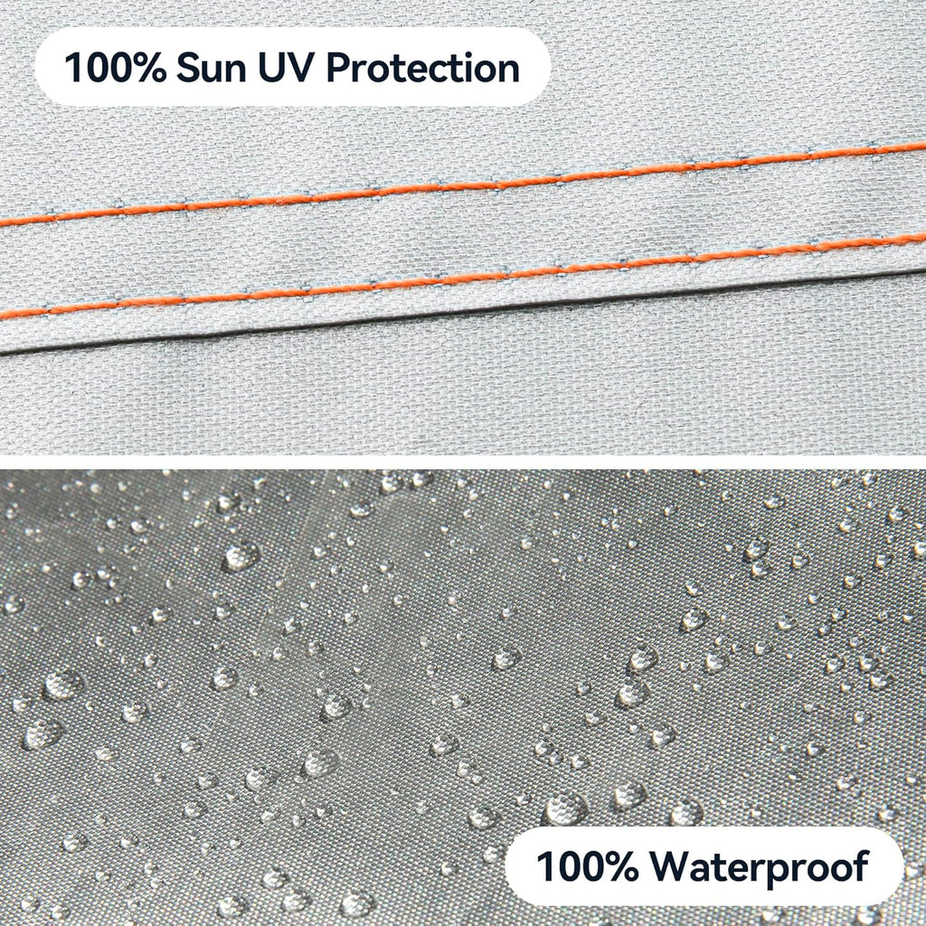 7-Layer SUV Car Cover Compatible with Toyota RAV4 2006-2024,Waterproof Full Car Cover for Automobiles All Weather UV Rain Snow Protection with Door Zipper