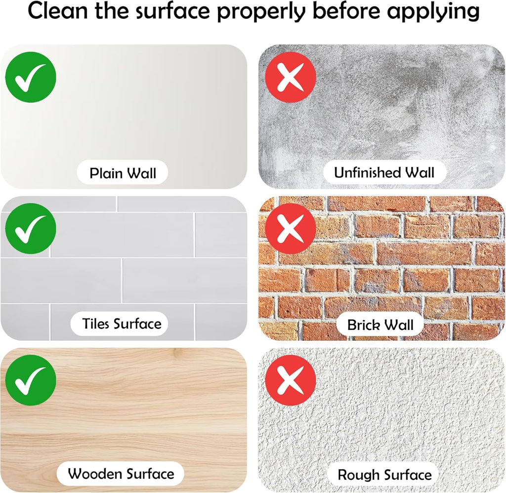 Rubber Bond Garage Wall Protectors - 6x48 Inches Strong Self-Adhesive Rubber Bumper Protectors for Garage Walls - Anti-Scratch and Waterproof Garage Wall Protector for Car Doors (White, 2 Pack)