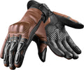 J.A.G. Motorcycle Gloves - Premium Leather Perforated Motorcycle Gloves for Men with Knuckle Protection | Touchscreen Motorbike Riding Gloves