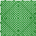 Interlocking Garage Floor Tiles - 0.79in,Vented, Self-Draining, Non-Slip Flooring, Modular, Virgin Polypropylene, Ideal for Garages, Patios, Basements, Decks -51.6 sq ft (Green, 30PCS) (Green, 30PS)