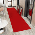 Ottomanson 2' x 17' Hallway Runner with Scraper Pile - Extra Durable Non-Slip Rug Mat for Indoor & Outdoor Use - Ideal for Kitchen, Entryway, Patio & Garage - High-Traffic Carpet, Red