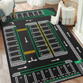 Play Rug for Playroom 59"x39" Traffic System Playmat Car Rugs for Toy Boys Carpet City Pretend Play Non-Slip Washable
