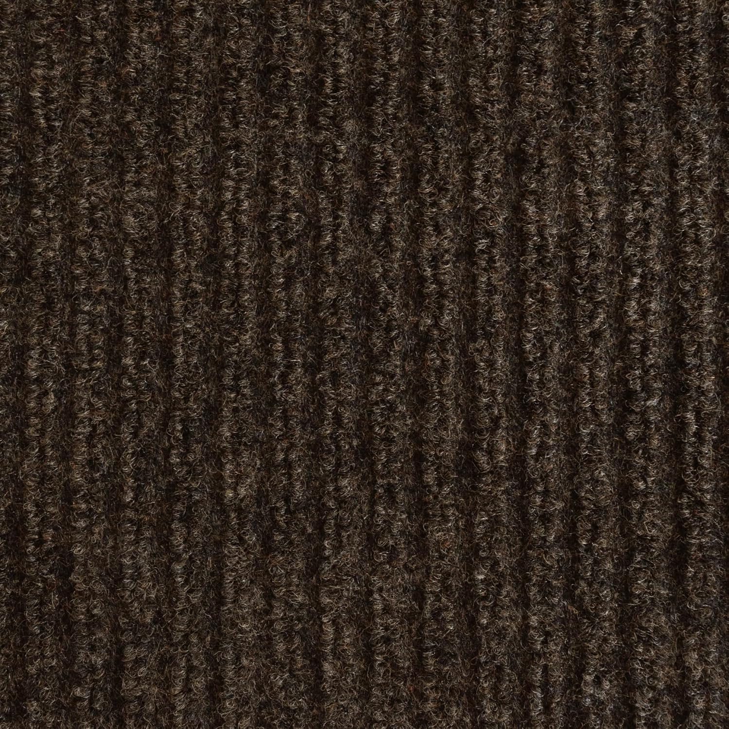 iCustomRug Spartan Weather Warrior Duty Indoor/Outdoor Utility Ribbed in 3ft,4ft,6ft Widths 70 Custom Sizes with Natural Non-Slip Rubber Backing 4'X38' in Brown