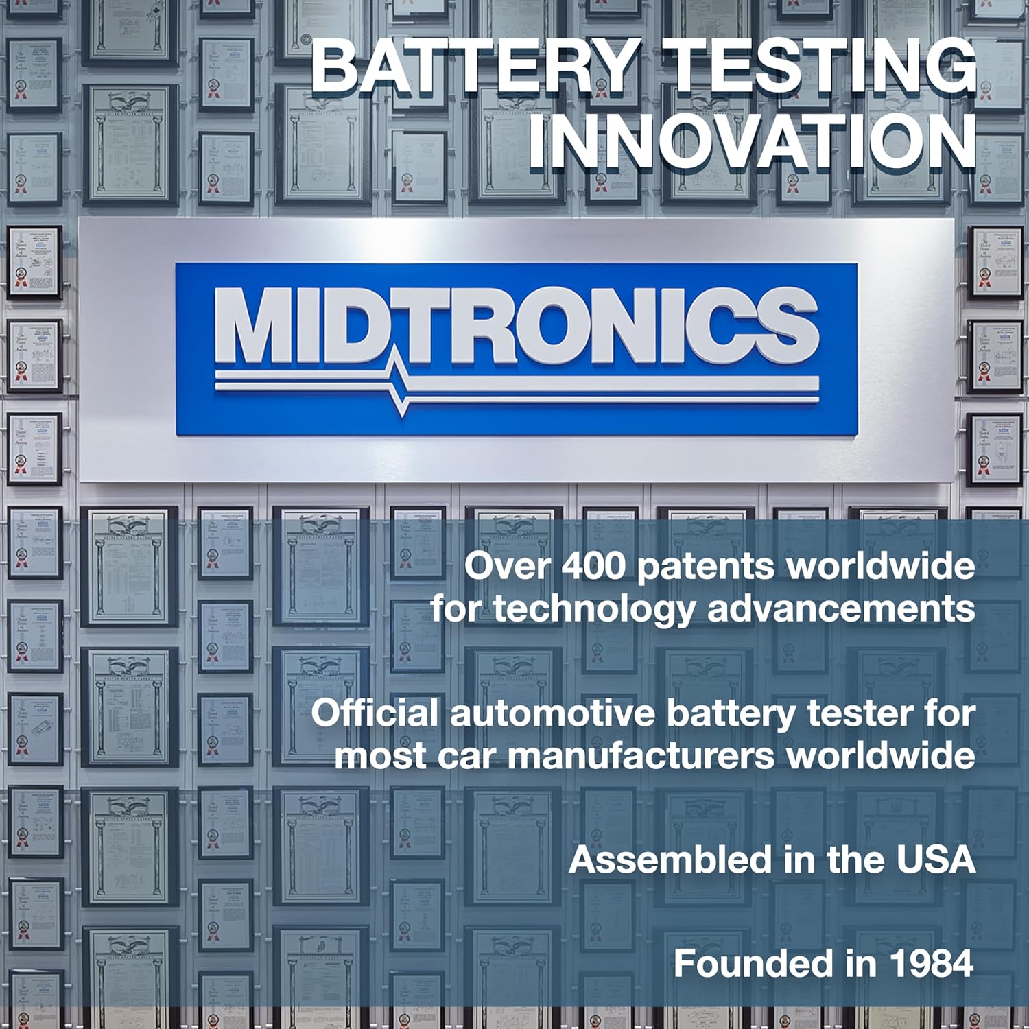 Midtronics MSP-070-Automotive Power Supply Charger & Battery Management Process-Reliable Power for Charging & Maintaining Battery State of Charge