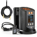 SuperHandy Automatic Tire Pressure Gauge - Wall Mountable, App/Bluetooth Control, High-Accuracy Digital Gauge, 25FT Air Hose, Ideal for Cars, Trucks, ATVs, and More