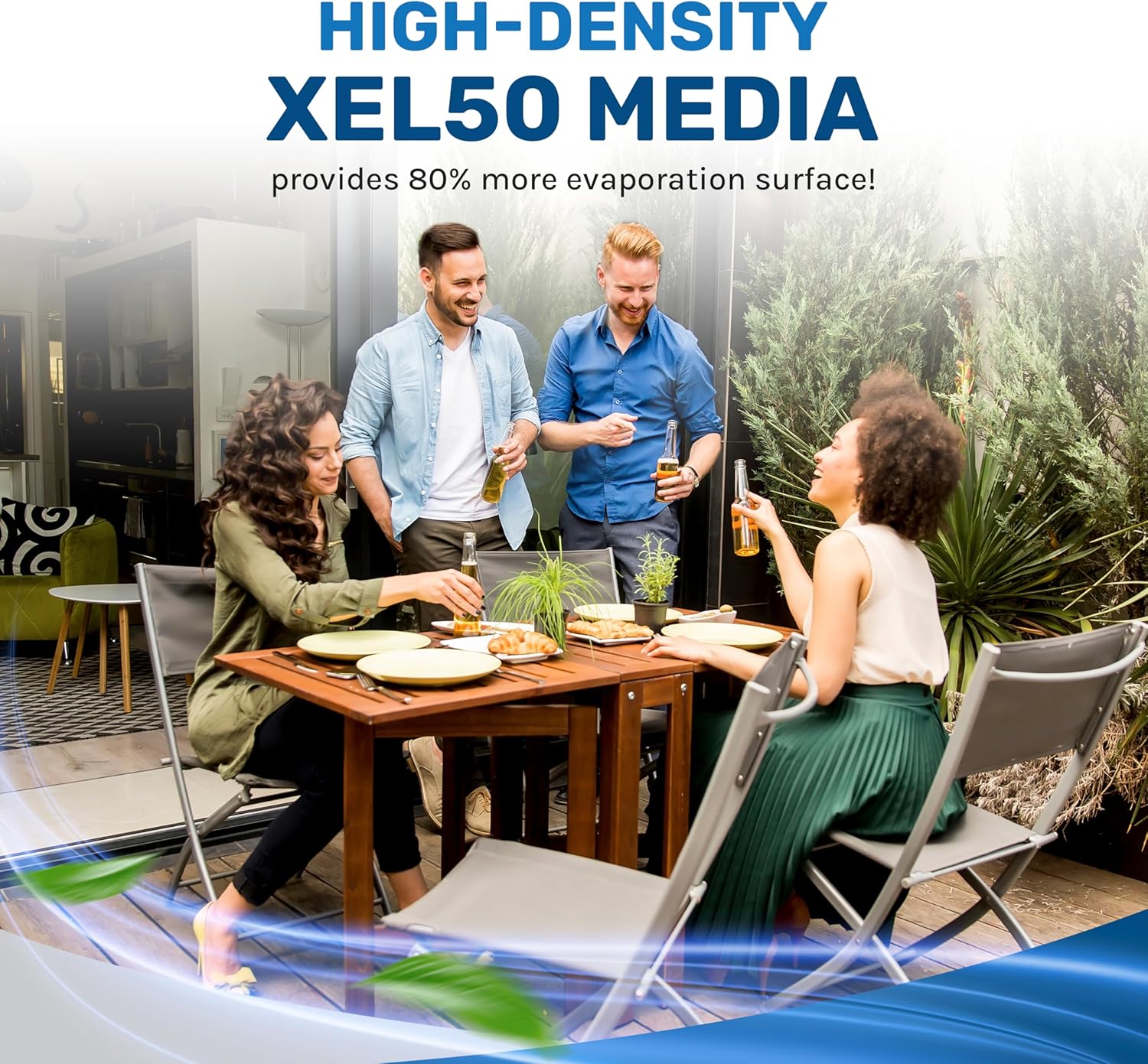 Hessaire MC61M 5,300 CFM 3-Speed Portable Evaporative Cooler