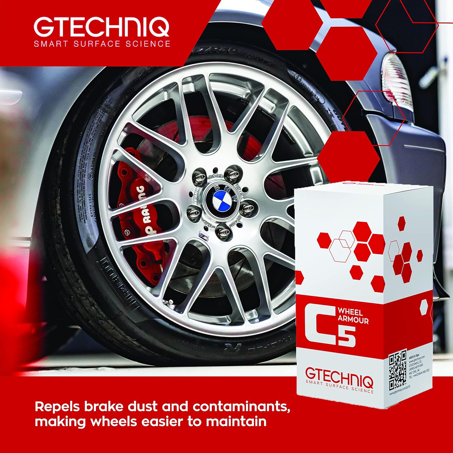 Gtechniq Wheel Sealant Long Term C5 Wheel Armour 15ml