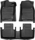 TuxMat - for Mercedes-Benz GLC 2023-2026 Models - Custom Car Mats - Maximum Coverage, All Weather, Laser Measured - This Full Set Includes 1st and 2nd Rows